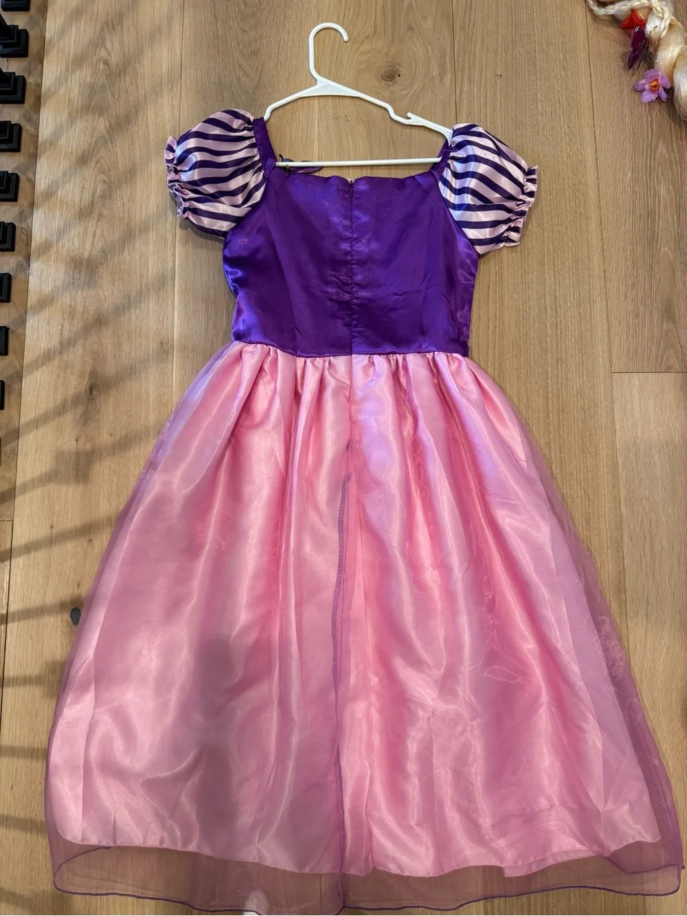 Dressy Daisy Purple & Pink Princess Rapunzel Costume with Braid